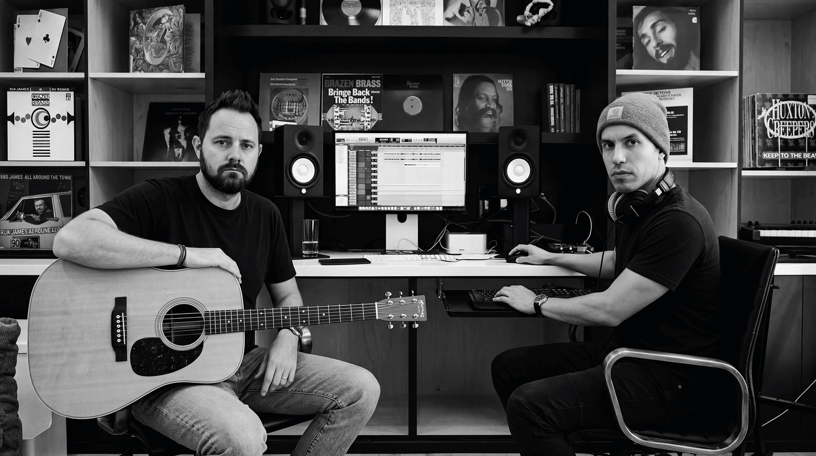 Aeon Bliss in the studio